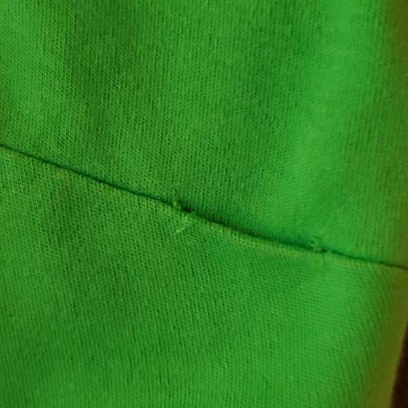 New York and Co green/navy tshirt dress - Picture 6 of 6